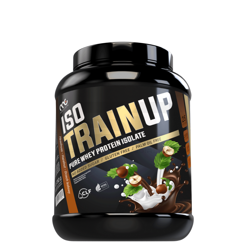 MUSCLE CLINIC Isolate TrainUp 750 g Hazelnut