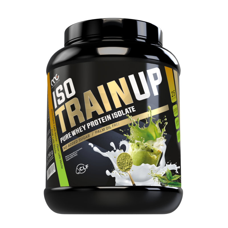 MUSCLE CLINIC Isolate TrainUp 750 g Matcha Latte