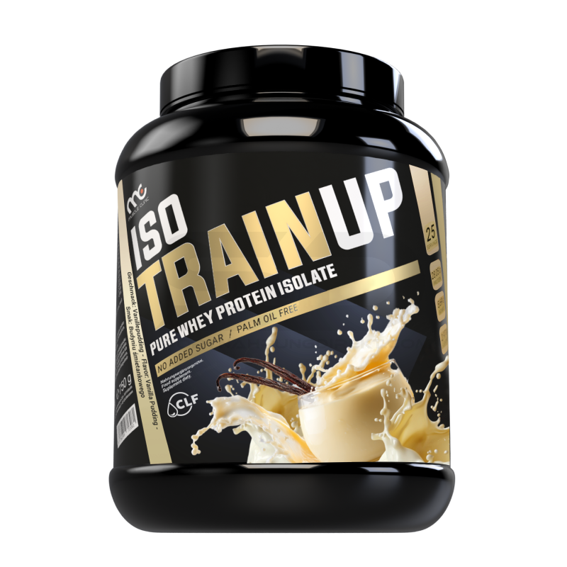 MUSCLE CLINIC Isolate TrainUp 750 g Vanille Pudding