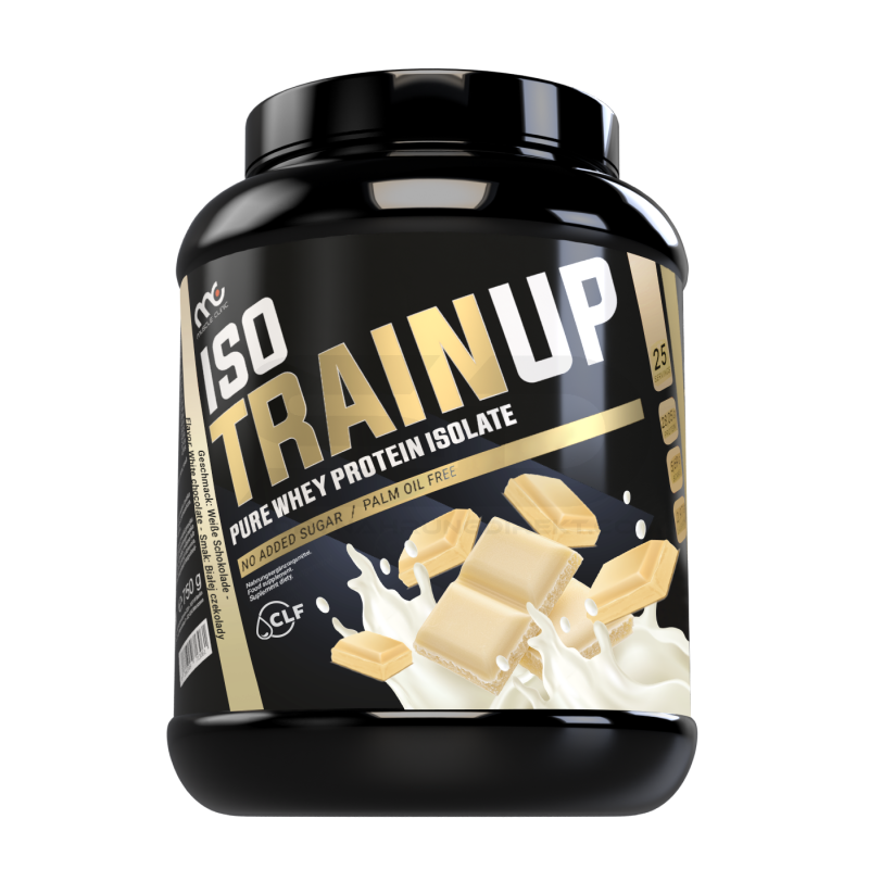 MUSCLE CLINIC Isolate TrainUp 750 g White Chocolate