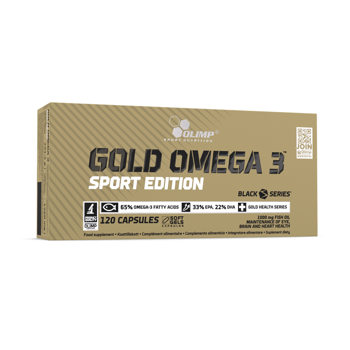 Olimp Gold Omega 3™ Sport Edition - 120 Kapseln