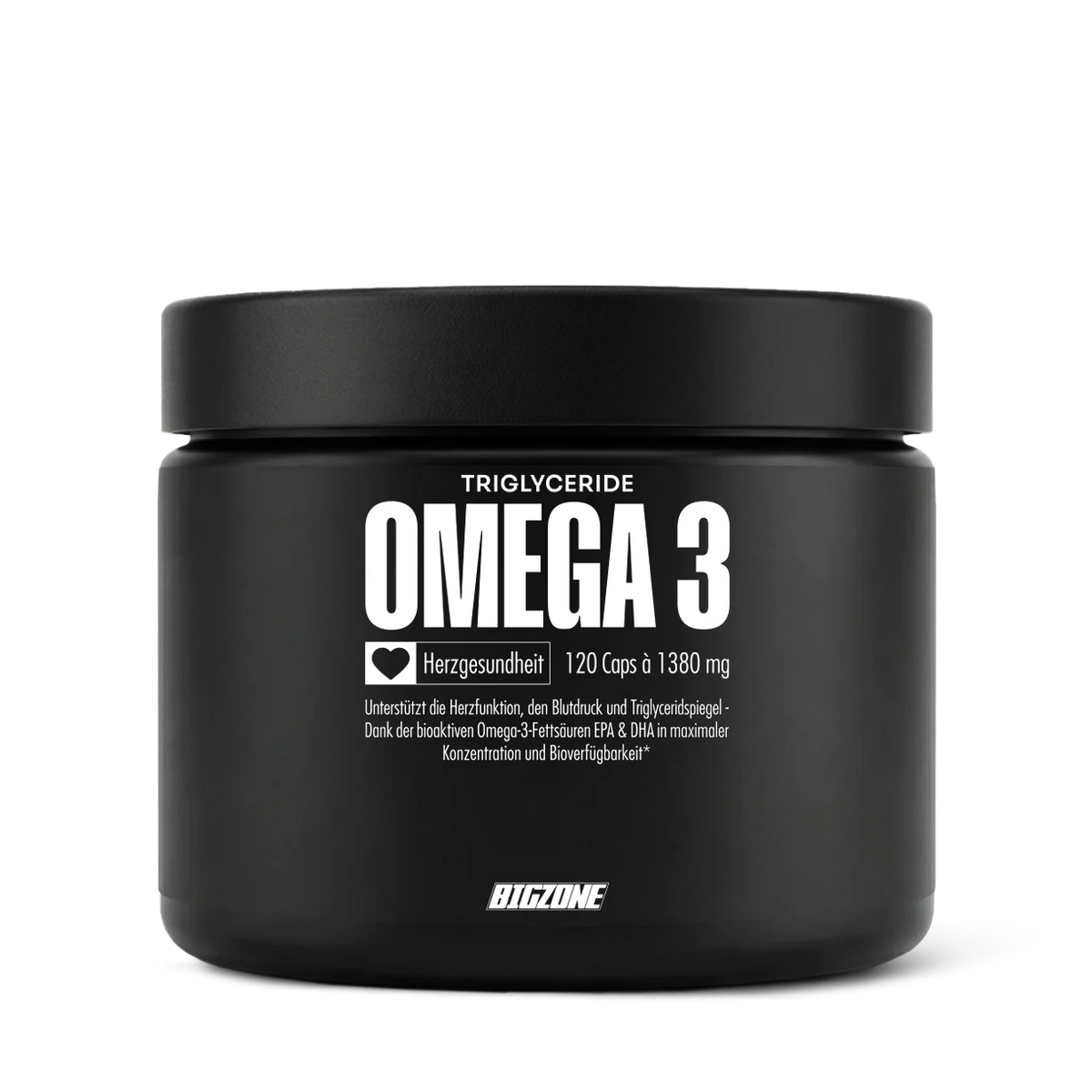 BIG ZONE Omega 3 Triglyceride - 120 Kapseln