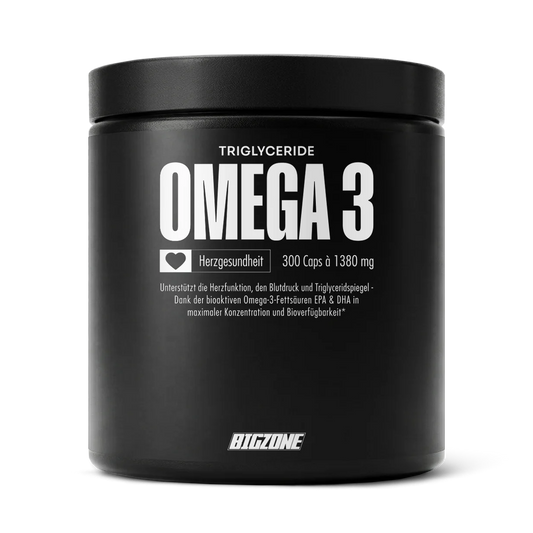BIG ZONE Omega 3 Fury Triglyceride - 300 Kapseln