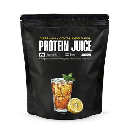 BIG ZONE Clear Whey Protein Juice - 1000 g Eistee Zitrone