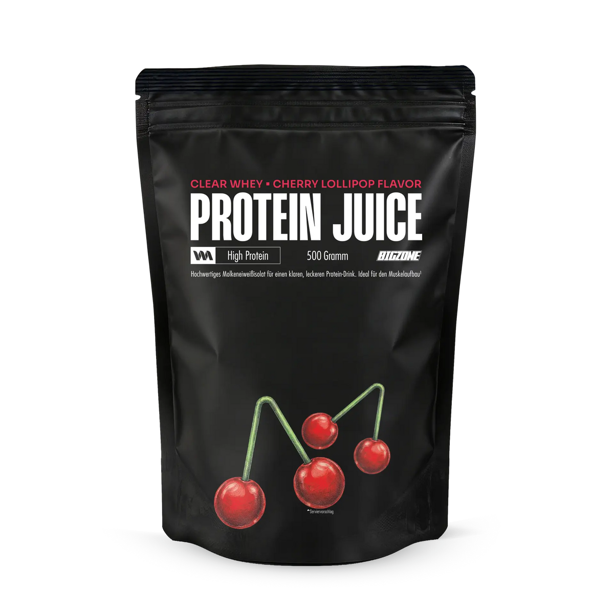 BIG ZONE Clear Whey Protein Juice - 500 g Kirschlolli
