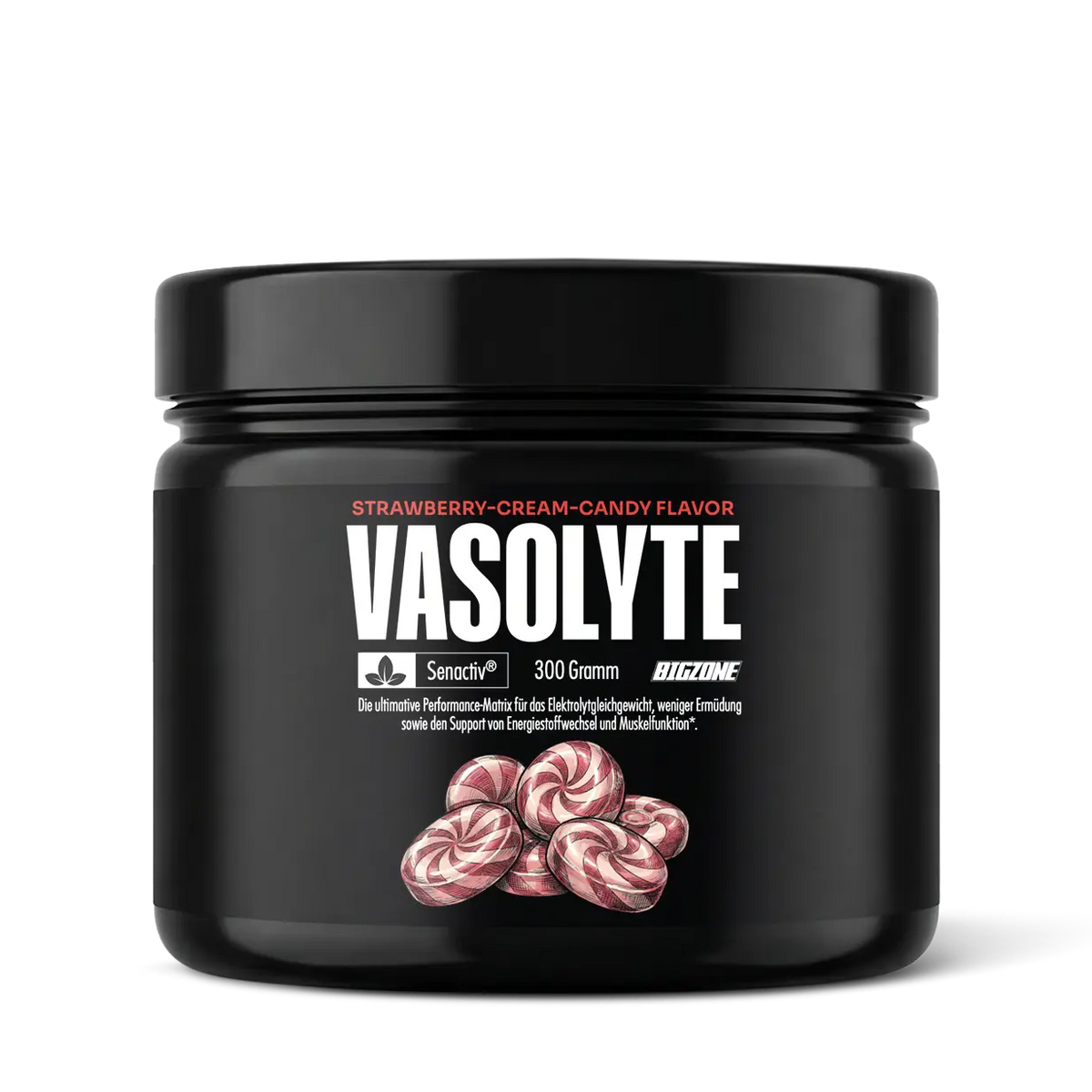 BIG ZONE Vasolyte - 300 g Erdbeer Bonbon